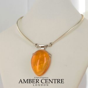 German Handmade Antique Butterscotch Unique Baltic Amber Collar Necklace N127 RRP£1480!!!