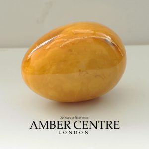 Butterscotch German Genuine Antique Amber Baltic Amber Egg - OT6457 RRP£3500!!!