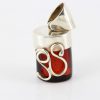 Pendant Unique German Baltic Amber Handmade in 925 Silver PD033 -RRP£125!!!