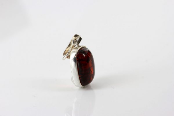 Pendant German Baltic Amber Handmade in 925 Silver PD043 RRP£30!!!