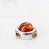 German Baltic Amber Pendant 925 Silver Hand Made in Italy PD052 – RRP£25!!!