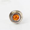 German Baltic Amber Pendant 925 Silver Hand Made in Italy PD052 – RRP£25!!!