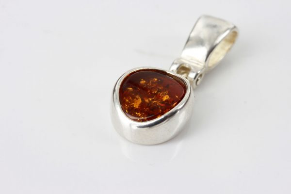 Pendant German Baltic Amber in 925 Silver Hand Made PD059 – RRP£25!!!