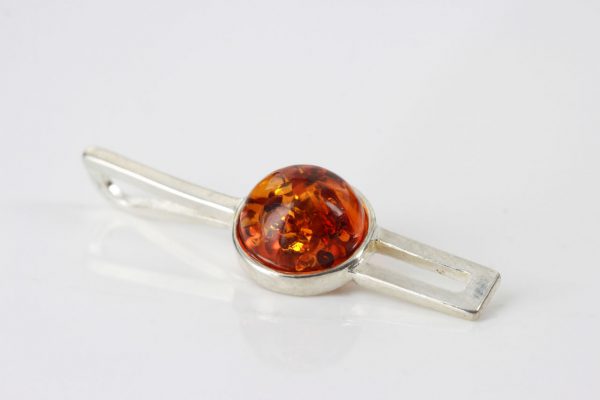 Pendant German Baltic Amber in 925 Silver Hand Made PD060 – RRP£20!!!