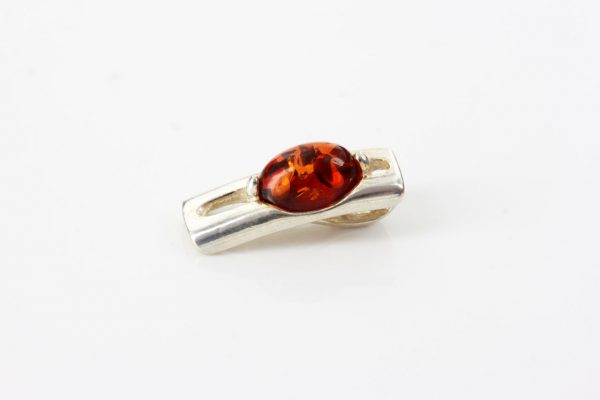 Pendant German Baltic Amber in 925 Silver Hand Made PD067 – RRP£20!!!