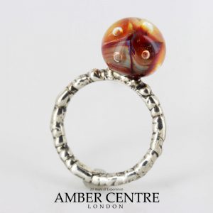 Trollbeads Genuine Ring 925S LAA Silver Eye of Aphrodite R6105 RRP£80!!!