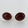German Baltic Amber Classic Stud Earrings 925 Silver Handmade ST0025 RRP£20!!!