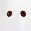 German Baltic Amber Classic Stud Earrings 925 Silver Handmade ST0025 RRP£20!!!