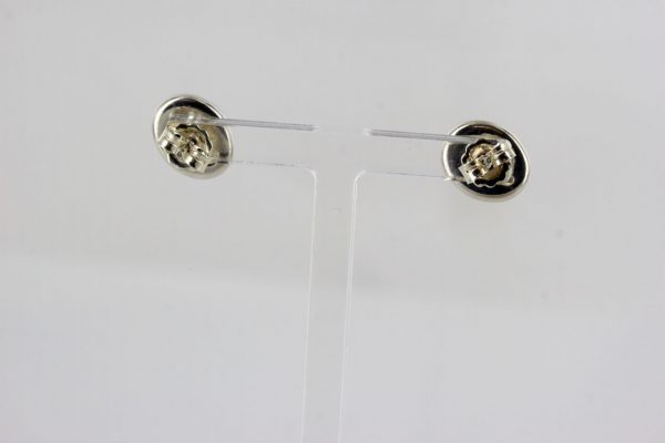 Italian Handmade German Baltic Amber Set 925 Sterling Silver- SET25 RRP£199!!
