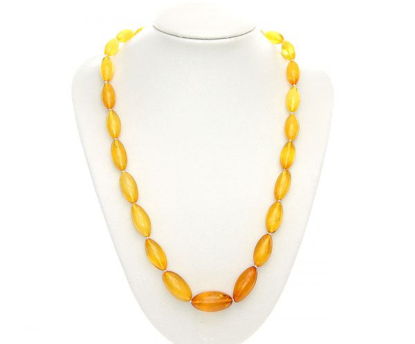 German Genuine Antique Baltic Amber Bead Unique Necklace - A0008- RRP£1750!!!