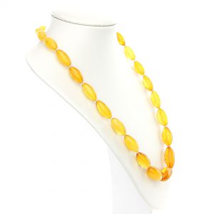 German Genuine Antique Baltic Amber Bead Unique Necklace - A0008- RRP£1750!!!