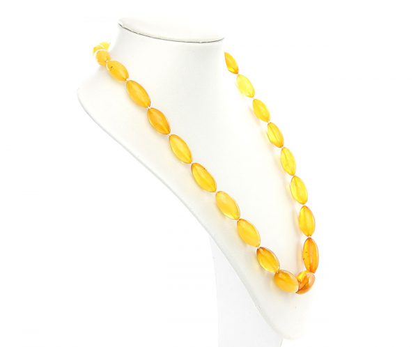 German Genuine Antique Baltic Amber Bead Unique Necklace - A0008- RRP£1750!!!