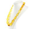 German Antique Genuine Baltic Amber Bead Necklace Large - A0009 - RRP£4995!!!