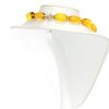 German Antique Genuine Baltic Amber Bead Necklace Large - A0009 - RRP£4995!!!