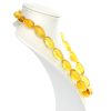 German Antique Genuine Baltic Amber Bead Necklace Large - A0009 - RRP£4995!!!