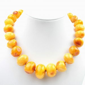 Antique Butterscotch German Baltic Amber Necklace 101 grams-A0016 RRP 3950!!!