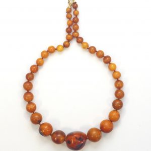 Antique Victorian Handmade German Baltic Amber Necklace A0068 RRP 2950!!!