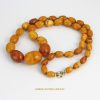 Antique German Konigsberg Baltic Amber Unique Butterscotch Beaded Necklace A0128 RRP£8500!!!