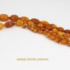 Antique German Konigsberg Baltic Amber Unique Butterscotch Beaded Necklace A0129 RRP£6250!!