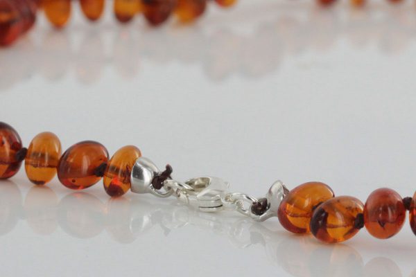 German Healing Power Genuine Natural Baltic Amber Necklace A0300 RRP£80!!!