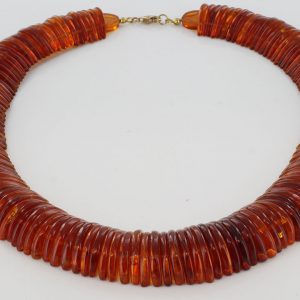 German Baltic Honey Amber Handmade Unique Elegant Necklace- A0500 RRP£949!!