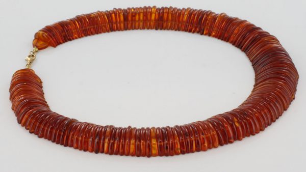 German Baltic Honey Amber Handmade Unique Elegant Necklace- A0500 RRP£949!!