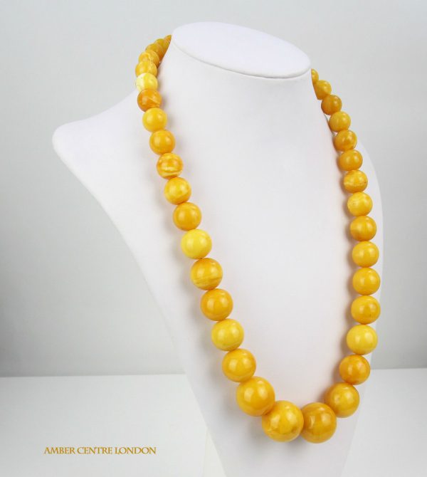 Antique German Konigsberg Butterscotch Baltic Amber Necklace A0608 RRP£12500!!!