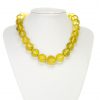 Mexican Genuine Amber Bead Necklace Made From One Amber Piece A0754 RRP£3500!!!
