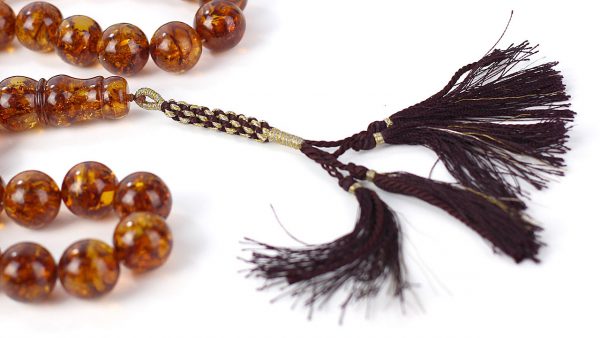 Genuine German Handmade Baltic Amber Worry Beads - AW0009 RRP£1375!!!