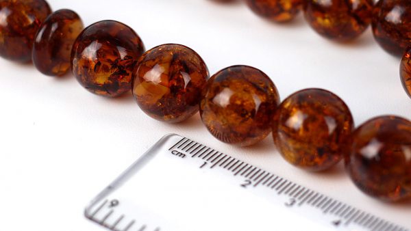 Genuine German Handmade Unique Baltic Amber Worry Beads - AW0018 RRP£1295!!!