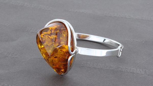 German Baltic Amber Handmade 925 Solid Sterling Silver - BAN014 RRP £325!!!