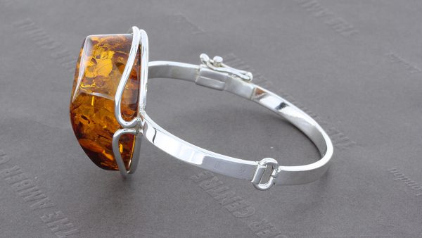 German Baltic Amber Handmade 925 Solid Sterling Silver - BAN014 RRP £325!!!