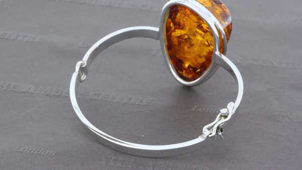 German Baltic Amber Handmade 925 Solid Sterling Silver - BAN014 RRP £325!!!