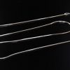 ITALIAN Sterling Silver Square cut Chain 1 mm -16"/41cm - CH014 RRP£20!!!