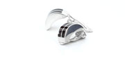 Clip on Earrings Modern German Baltic Amber 925 Silver Handmade CL009 RRP £95!!!