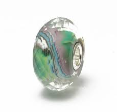GENUINE TROLLBEADS FACETED MURANO CHARM-SPECIAL BEAD -63902 RRP£45!!!