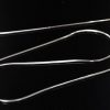 ITALIAN Sterling Silver Square cut Chain 1 mm -16"/41cm - CH014 RRP£20!!!