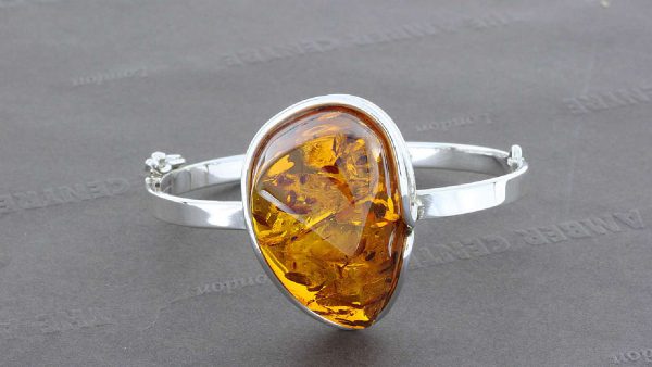 German Baltic Amber Handmade 925 Solid Sterling Silver - BAN014 RRP £325!!!