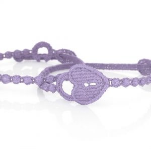 Cruciani Lilac Love Promise Bracelet