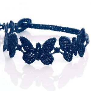 Navy Blue Cruciani Kids Butterfly Bracelet