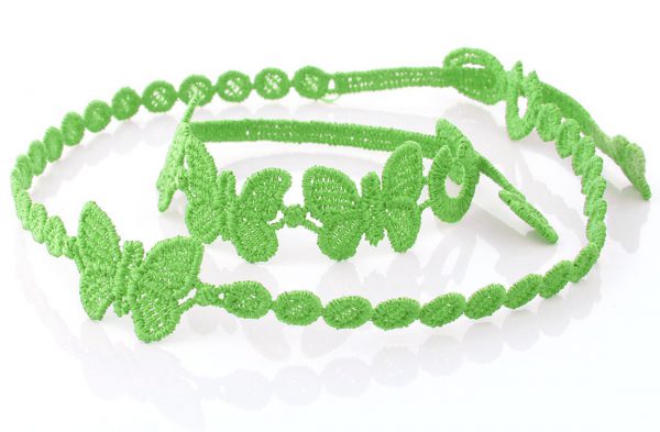 Fluorescent Green Butterfly Kids Set