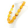 Antique German Baltic Amber Unique Bead Necklace Large- A0131 RRP£30000!!!