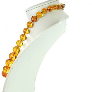 German Genuine Amber Beads with Insects Museum Verified - A0372 RRP£8250!!!