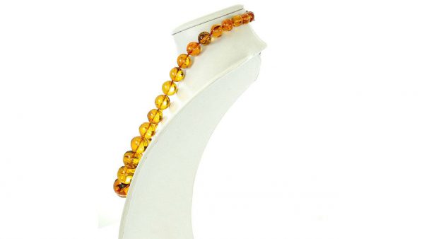 German Genuine Amber Beads with Insects Natural Museum of London Verified - A0373 RRP£8500!!!