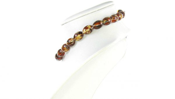 German Baltic Amber Beads Mosaic Unique designer Genuine - A0095 RRP£220!!!