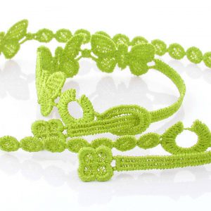 Lime Green Cruciani Butterfly Kids Set