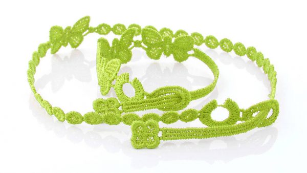 Lime Green Cruciani Butterfly Kids Set