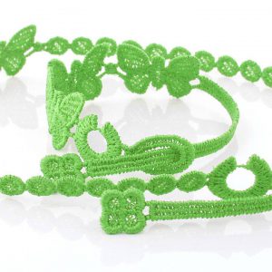 Fluorescent Green Butterfly Kids Set