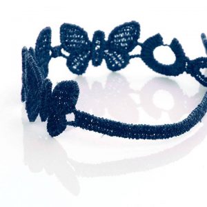 Navy Blue Cruciani Kids Butterfly Bracelet