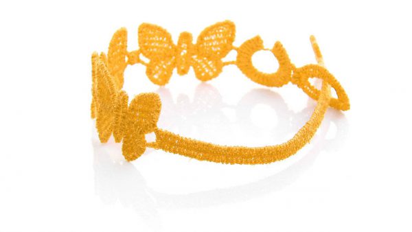 Yellow Cruciani Kids Butterfly Bracelet